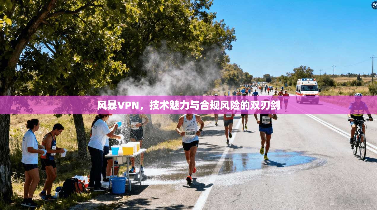 风暴VPN，技术魅力与合规风险的双刃剑