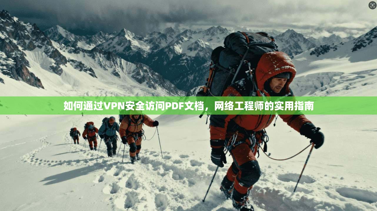如何通过VPN安全访问PDF文档，网络工程师的实用指南