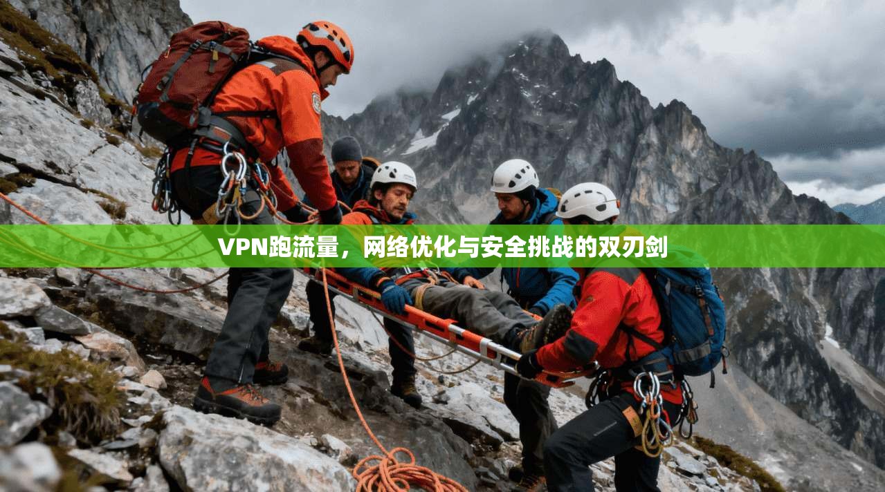 VPN跑流量，网络优化与安全挑战的双刃剑