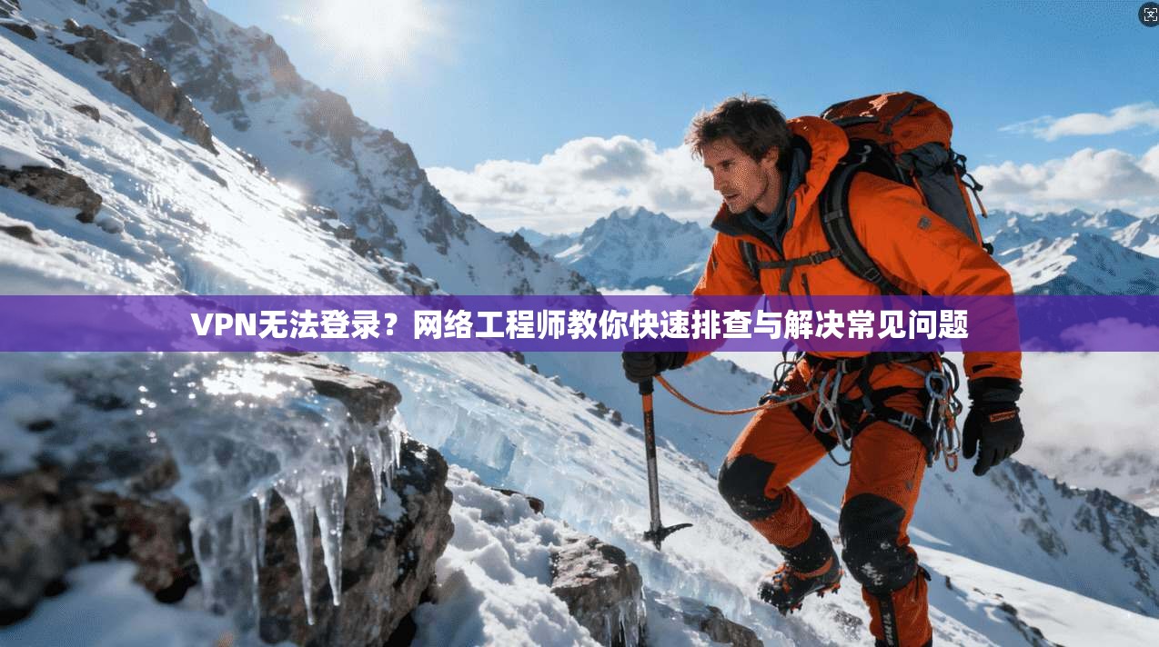 VPN无法登录?网络工程师教你快速排查与解决常见问题