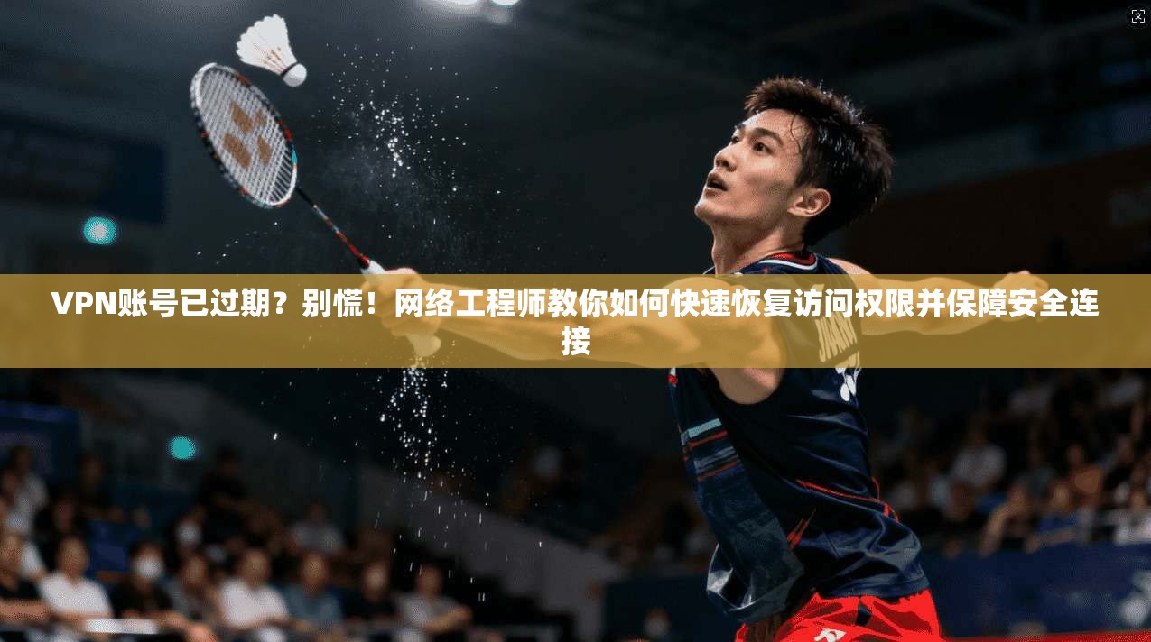 VPN账号已过期？别慌！网络工程师教你如何快速恢复访问权限并保障安全连接