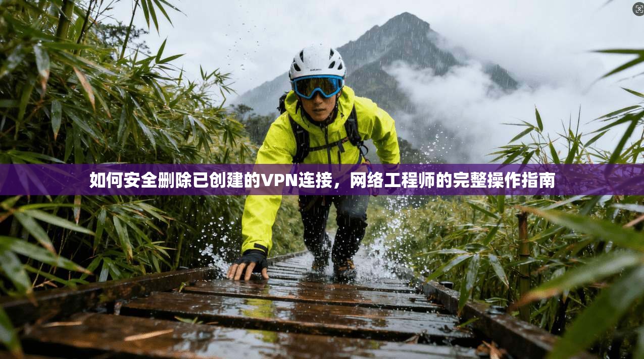 如何安全删除已创建的VPN连接，网络工程师的完整操作指南
