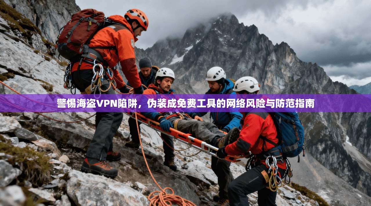 警惕海盗VPN陷阱,伪装成免费工具的网络风险与防范指南