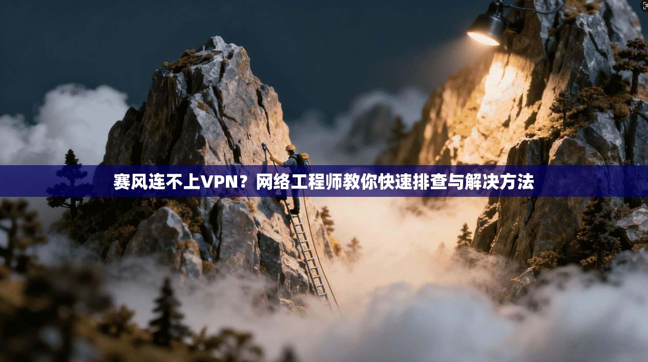 赛风连不上VPN？网络工程师教你快速排查与解决方法
