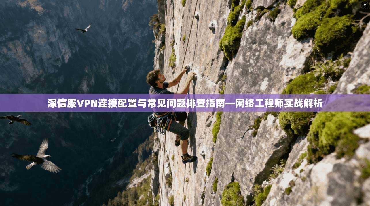 深信服VPN连接配置与常见问题排查指南—网络工程师实战解析