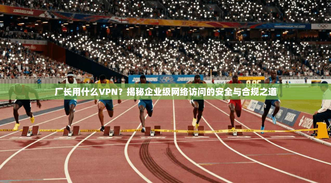厂长用什么VPN？揭秘企业级网络访问的安全与合规之道