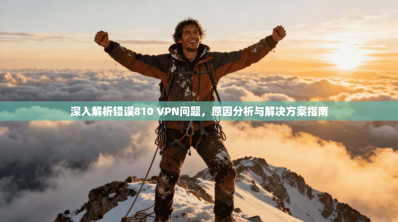 深入解析错误810 VPN问题，原因分析与解决方案指南