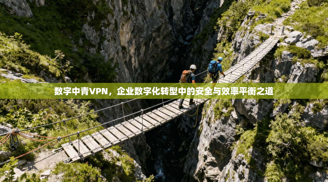 数字中青VPN，企业数字化转型中的安全与效率平衡之道