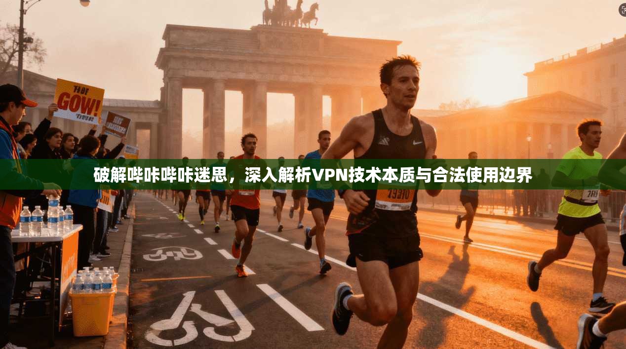 破解哔咔哔咔迷思，深入解析VPN技术本质与合法使用边界