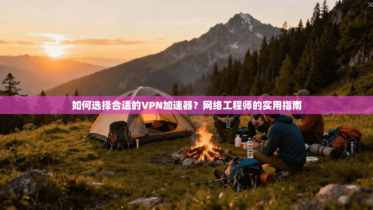 如何选择合适的VPN加速器？网络工程师的实用指南