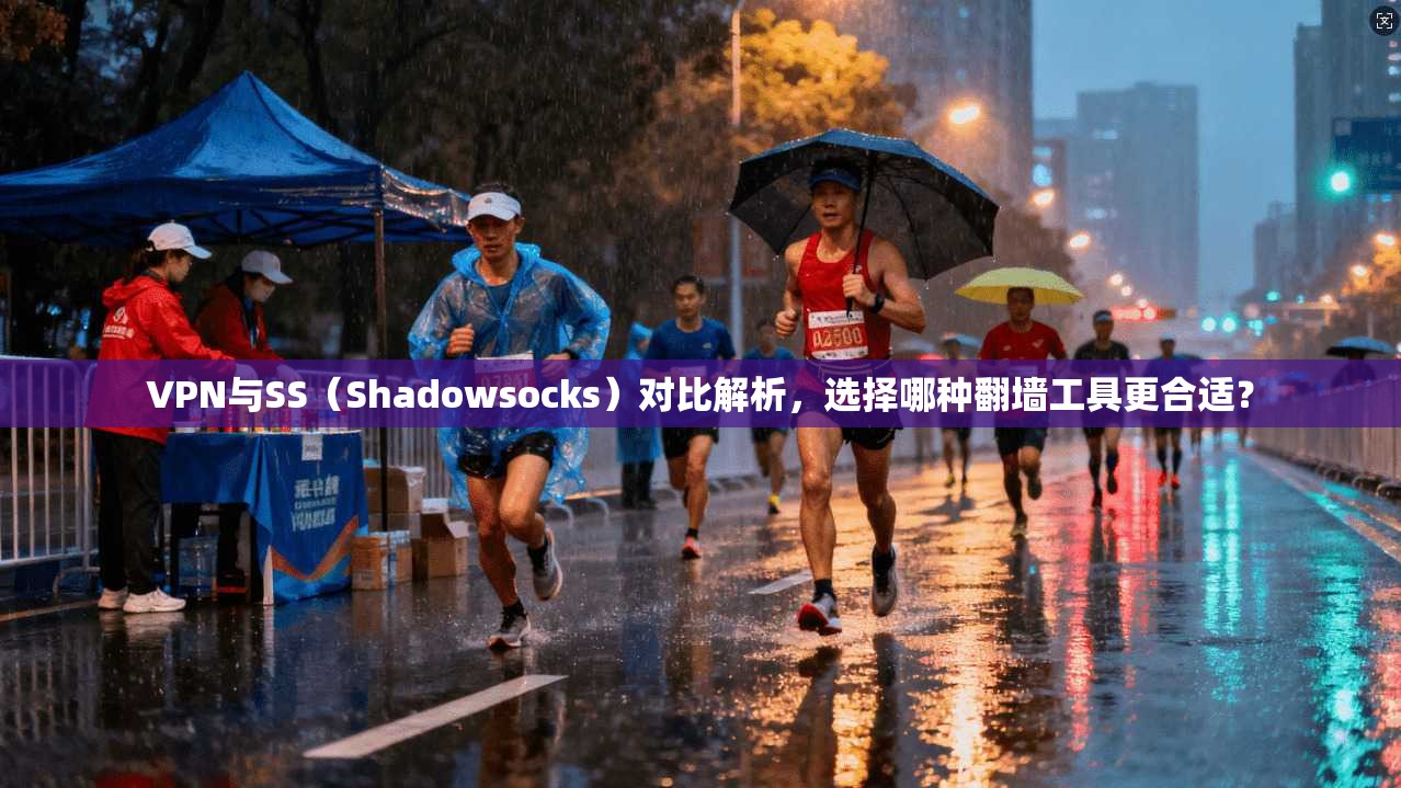 VPN与SS(Shadowsocks)对比解析,选择哪种翻墙工具更合适?