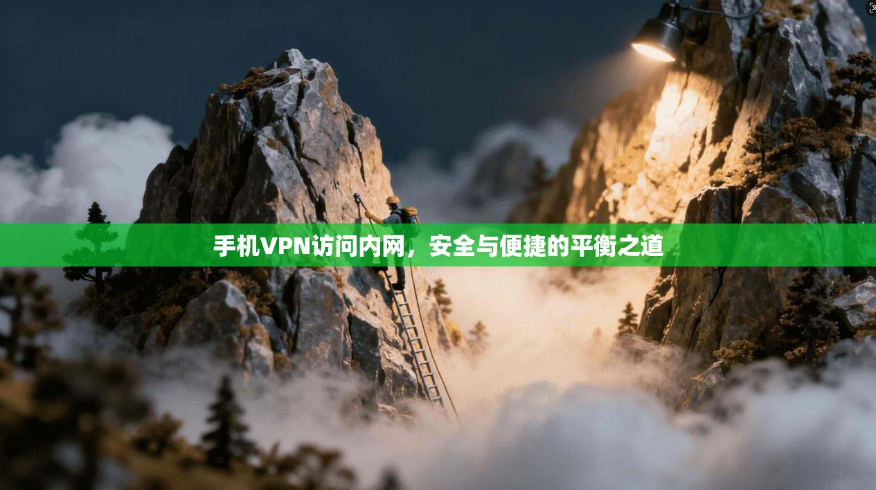 手机VPN访问内网，安全与便捷的平衡之道
