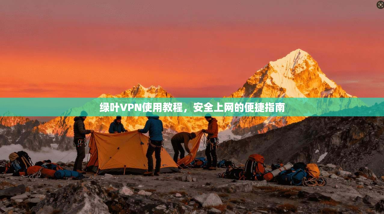 绿叶VPN使用教程，安全上网的便捷指南