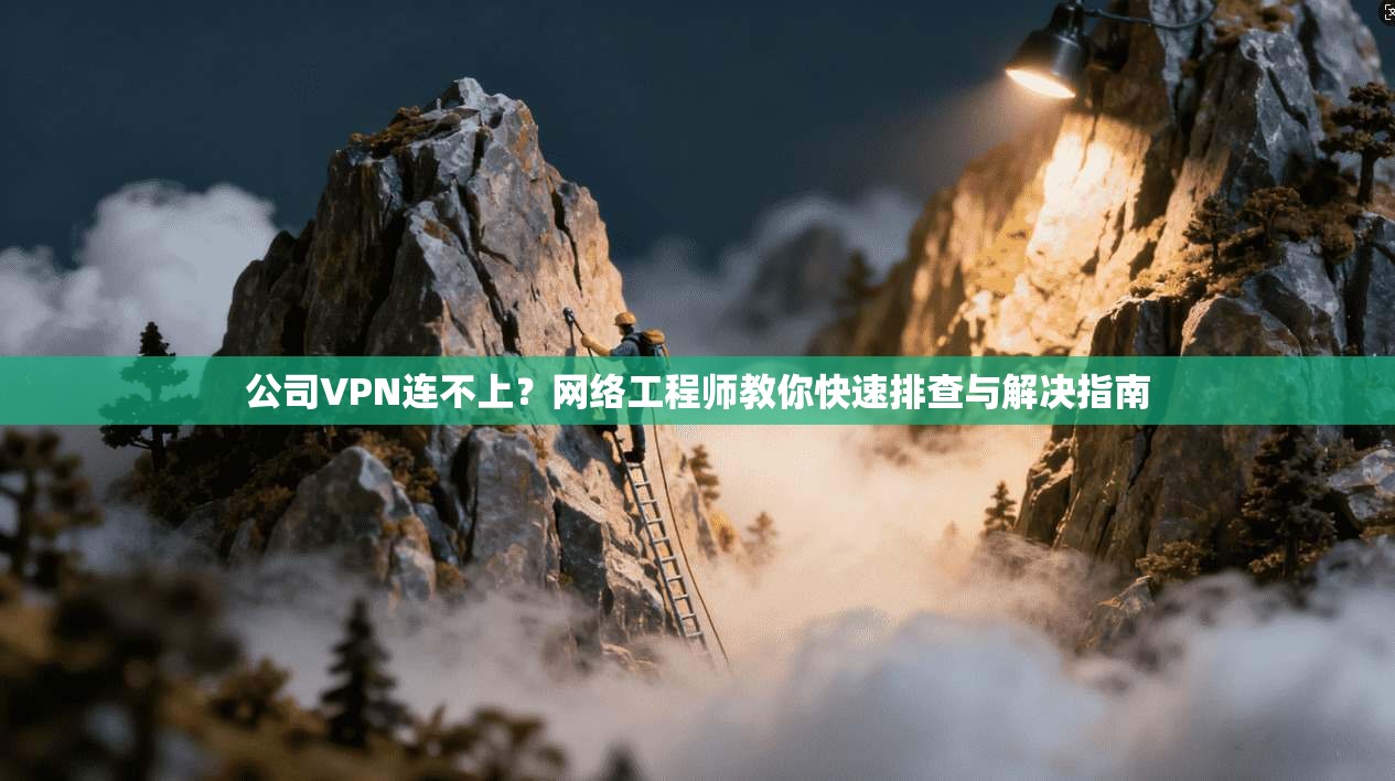 公司VPN连不上？网络工程师教你快速排查与解决指南