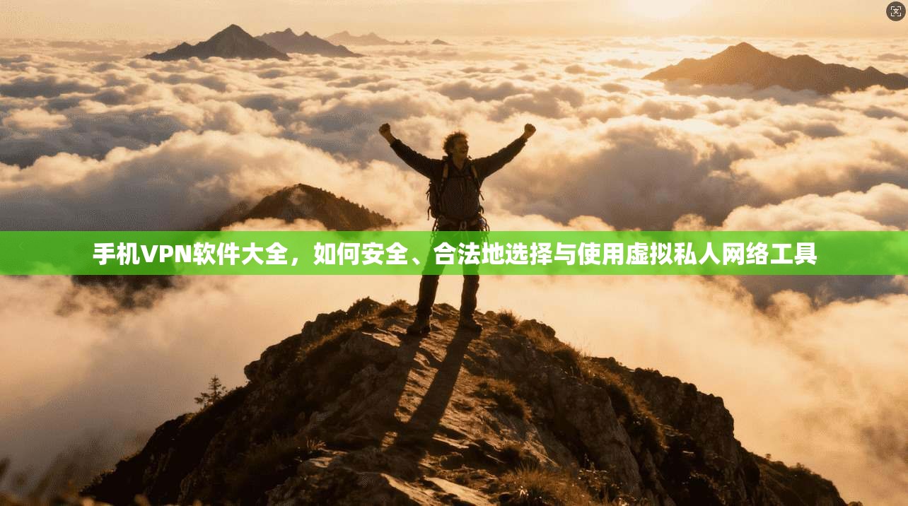 手机VPN软件大全，如何安全、合法地选择与使用虚拟私人网络工具