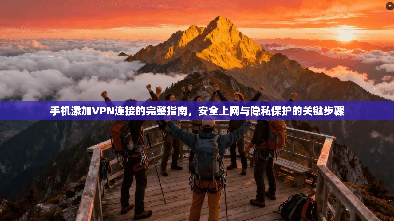 手机添加VPN连接的完整指南，安全上网与隐私保护的关键步骤
