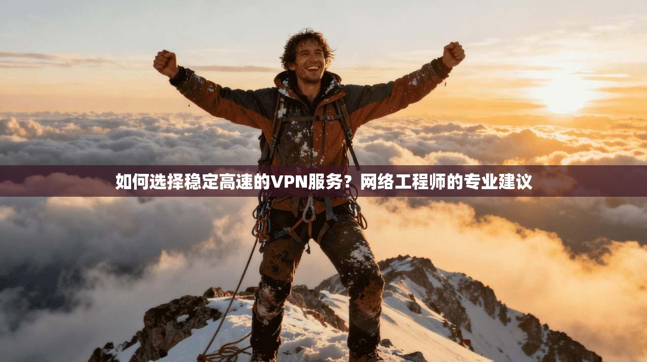 如何选择稳定高速的VPN服务？网络工程师的专业建议