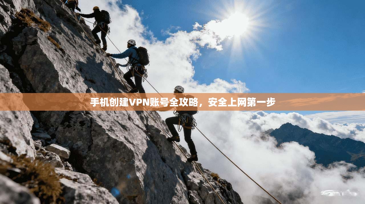 手机创建VPN账号全攻略，安全上网第一步