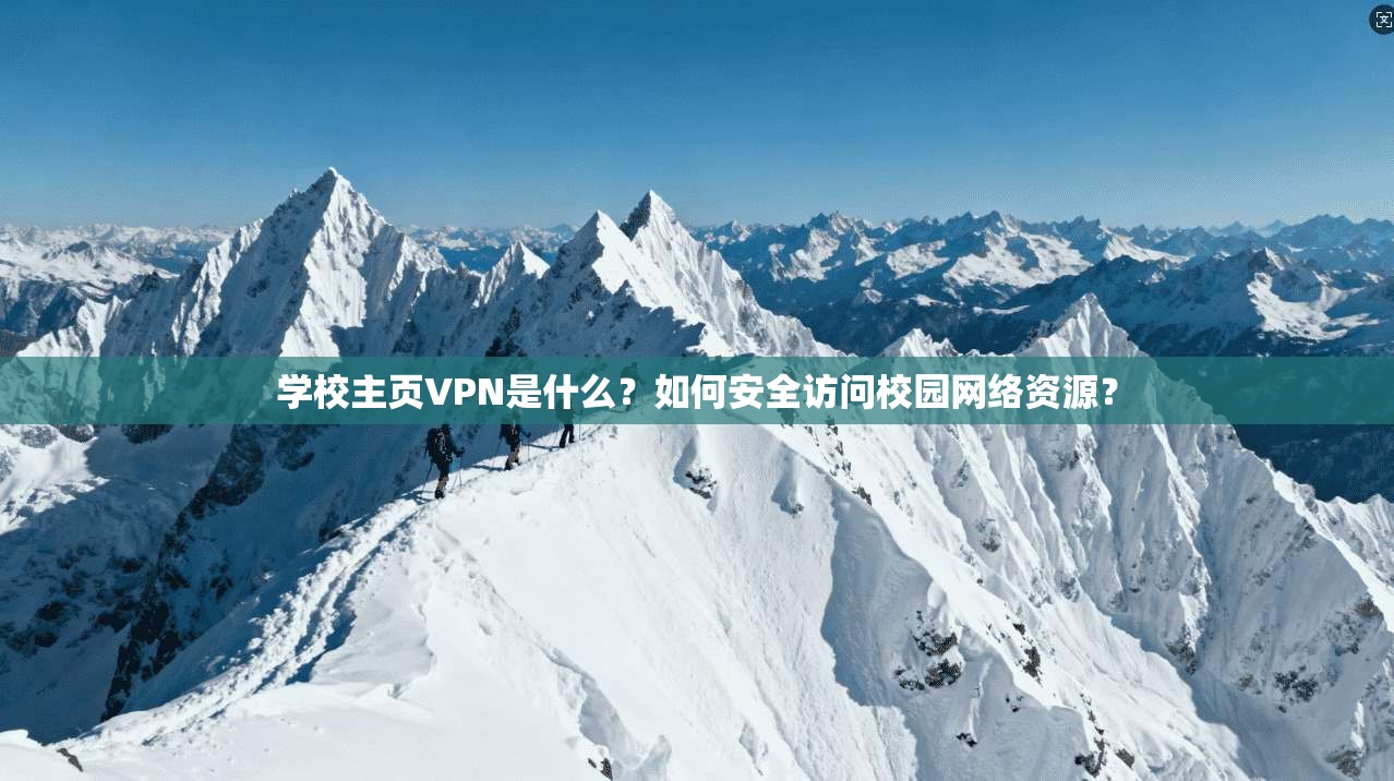 学校主页VPN是什么？如何安全访问校园网络资源？