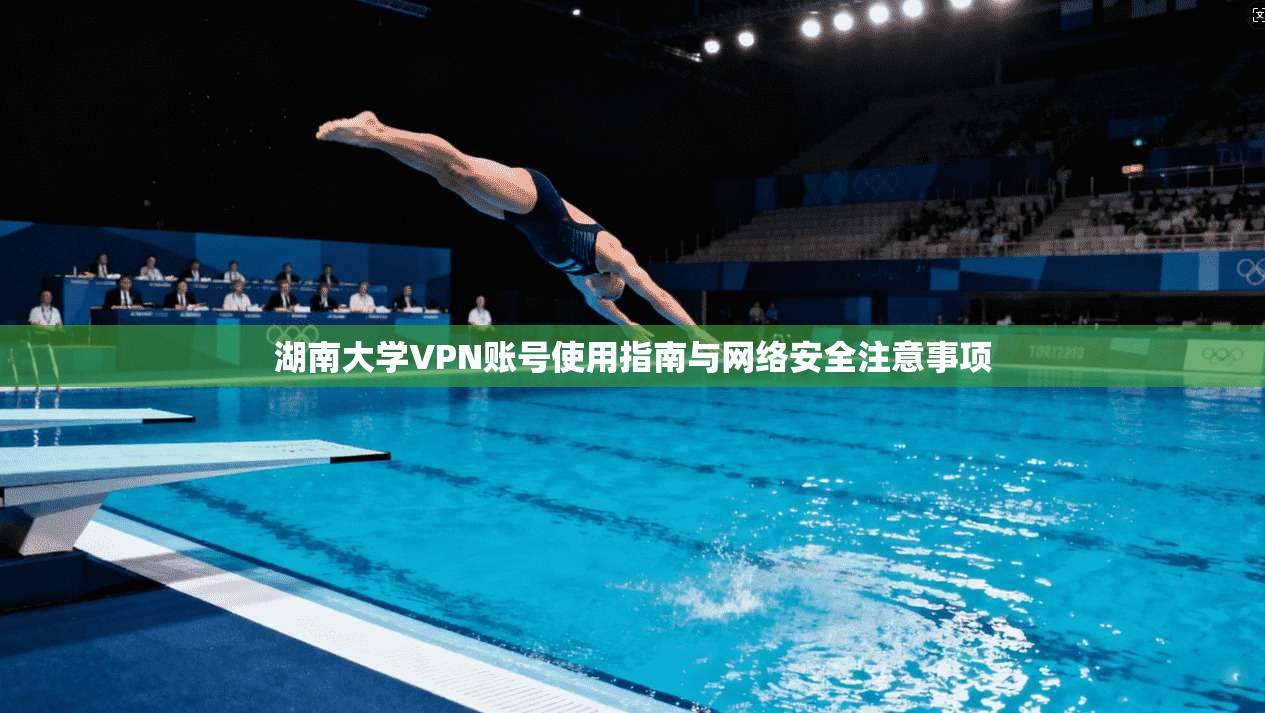 湖南大学VPN账号使用指南与网络安全注意事项