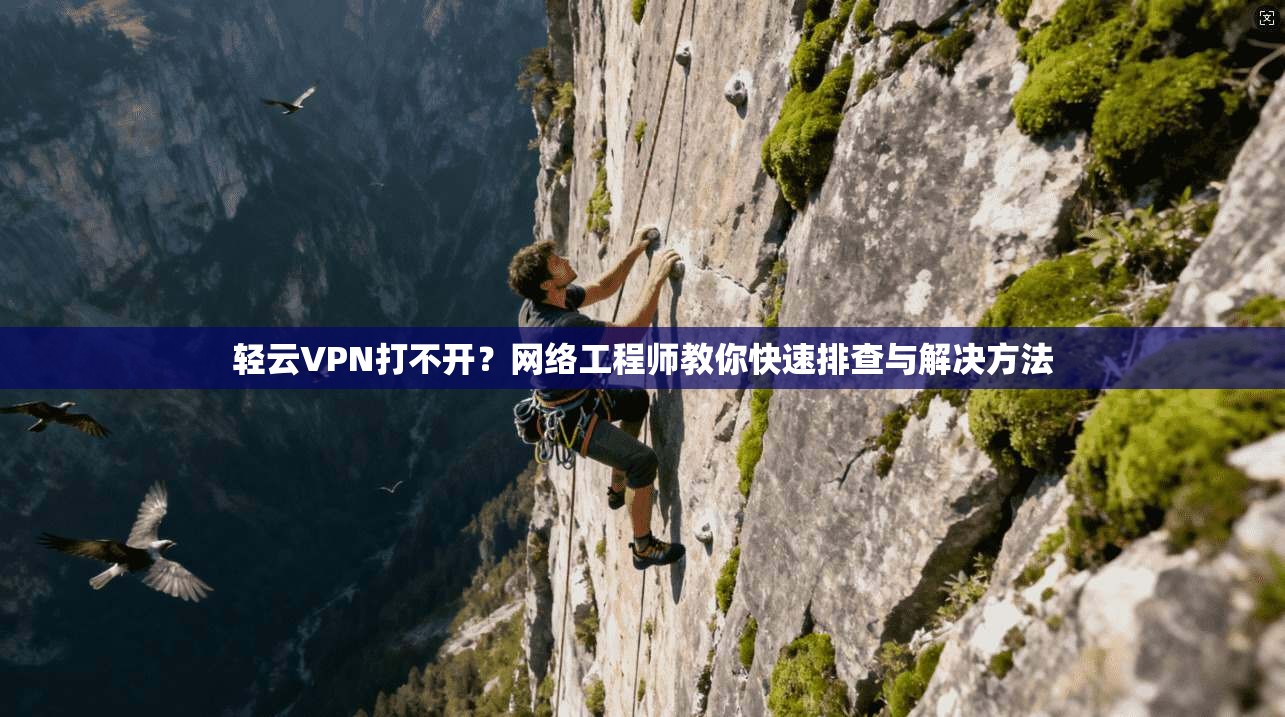 轻云VPN打不开？网络工程师教你快速排查与解决方法
