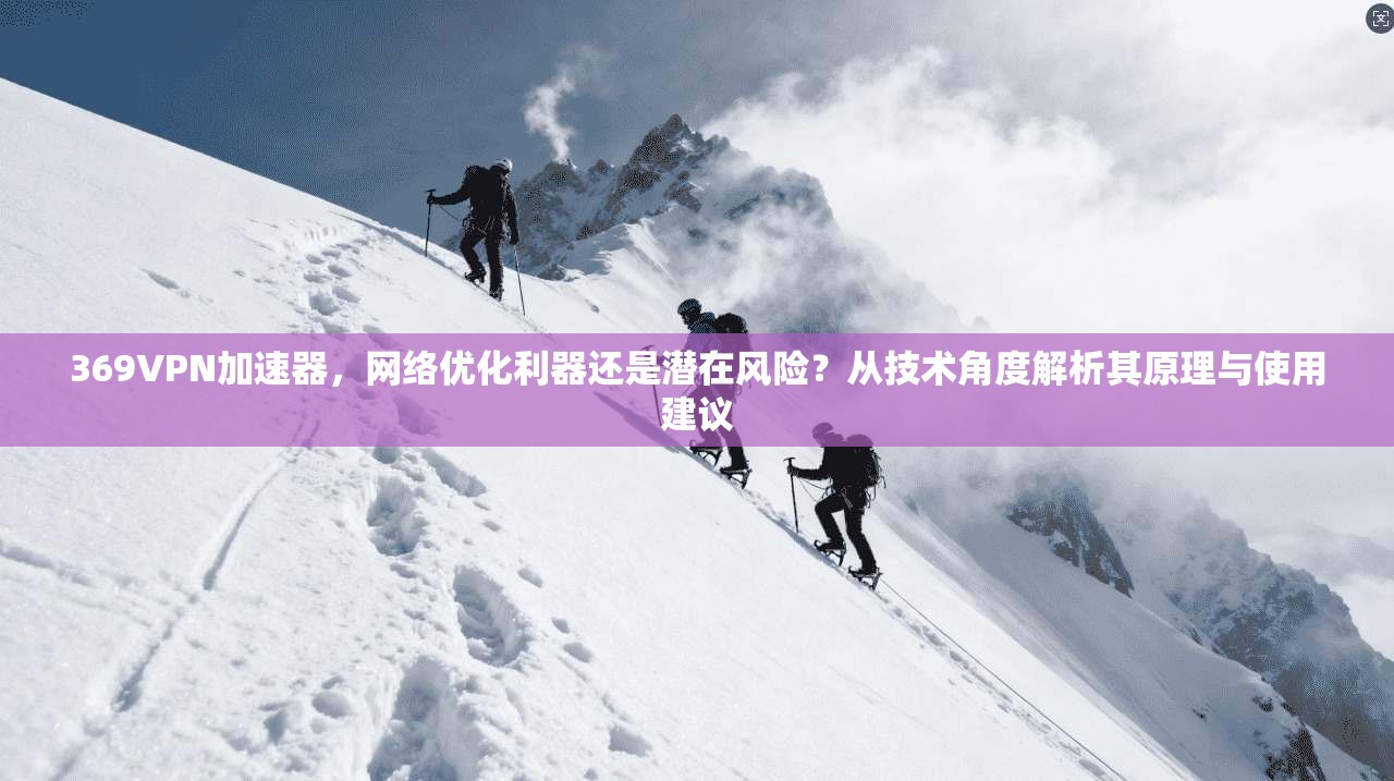 369VPN加速器，网络优化利器还是潜在风险？从技术角度解析其原理与使用建议