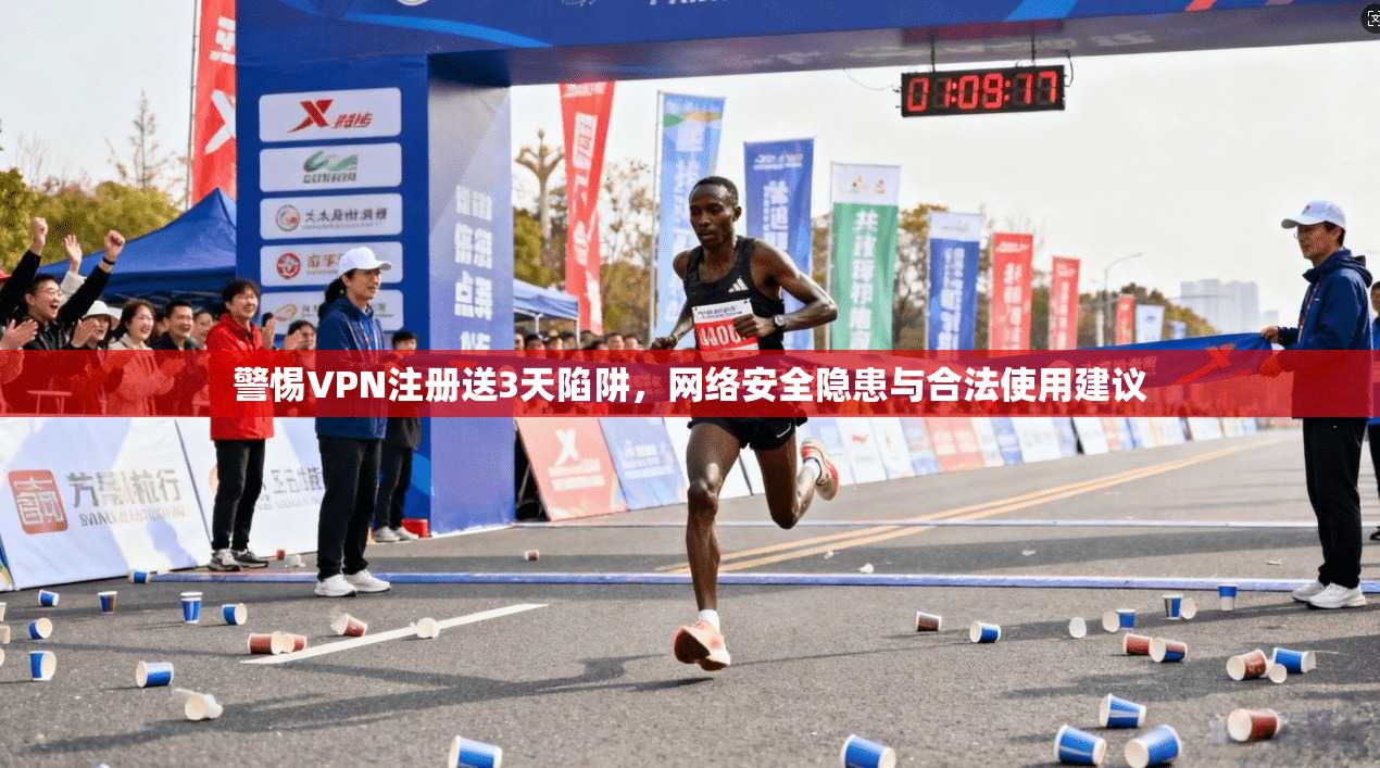 警惕VPN注册送3天陷阱，网络安全隐患与合法使用建议