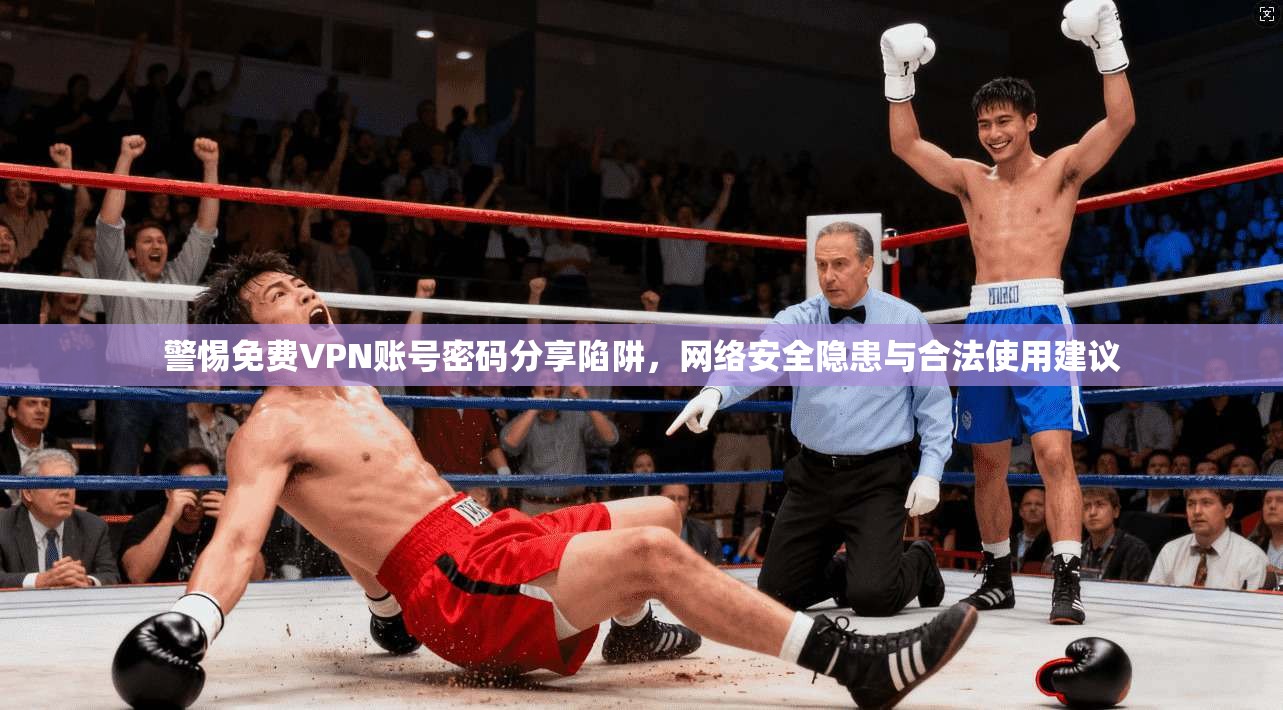 警惕免费VPN账号密码分享陷阱，网络安全隐患与合法使用建议