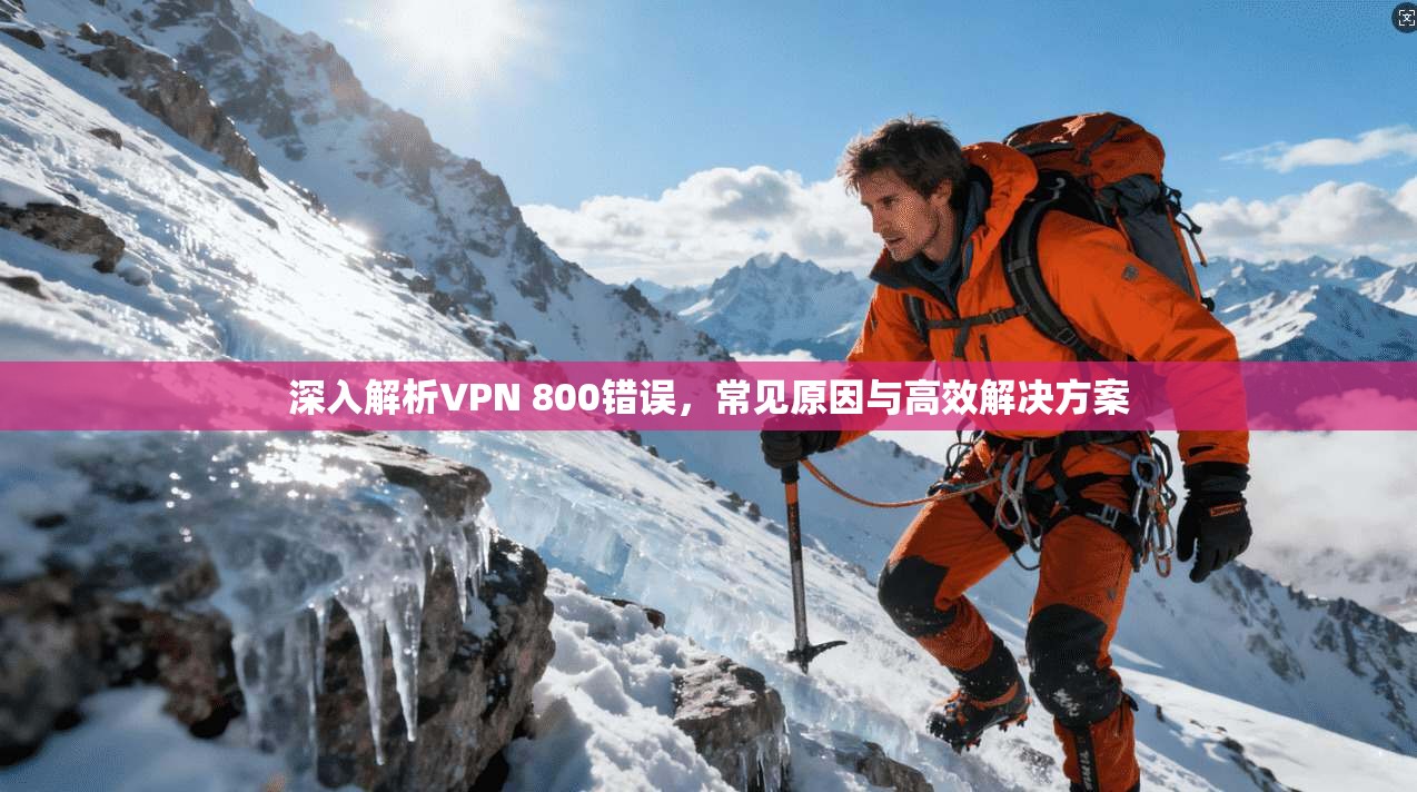 深入解析VPN 800错误，常见原因与高效解决方案
