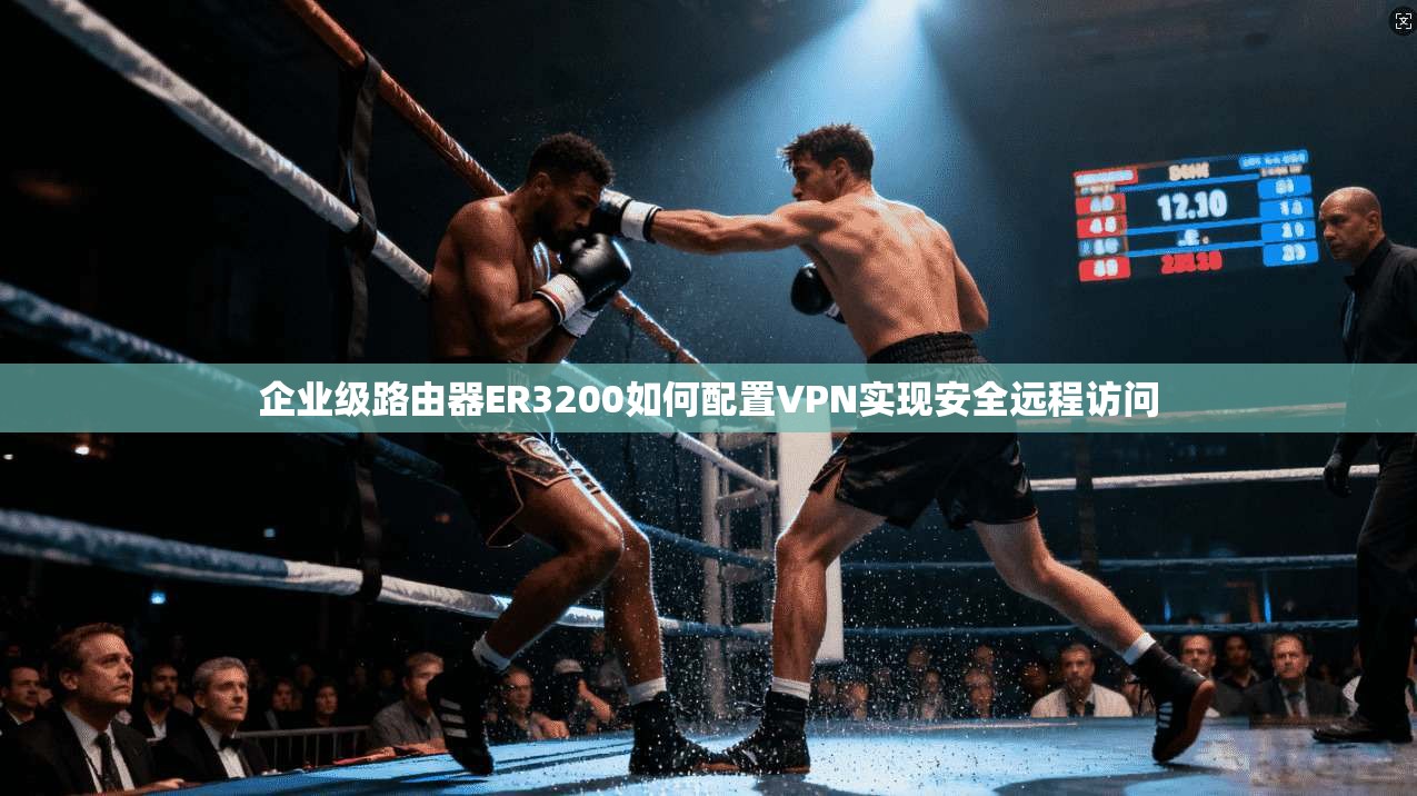 企业级路由器ER3200如何配置VPN实现安全远程访问