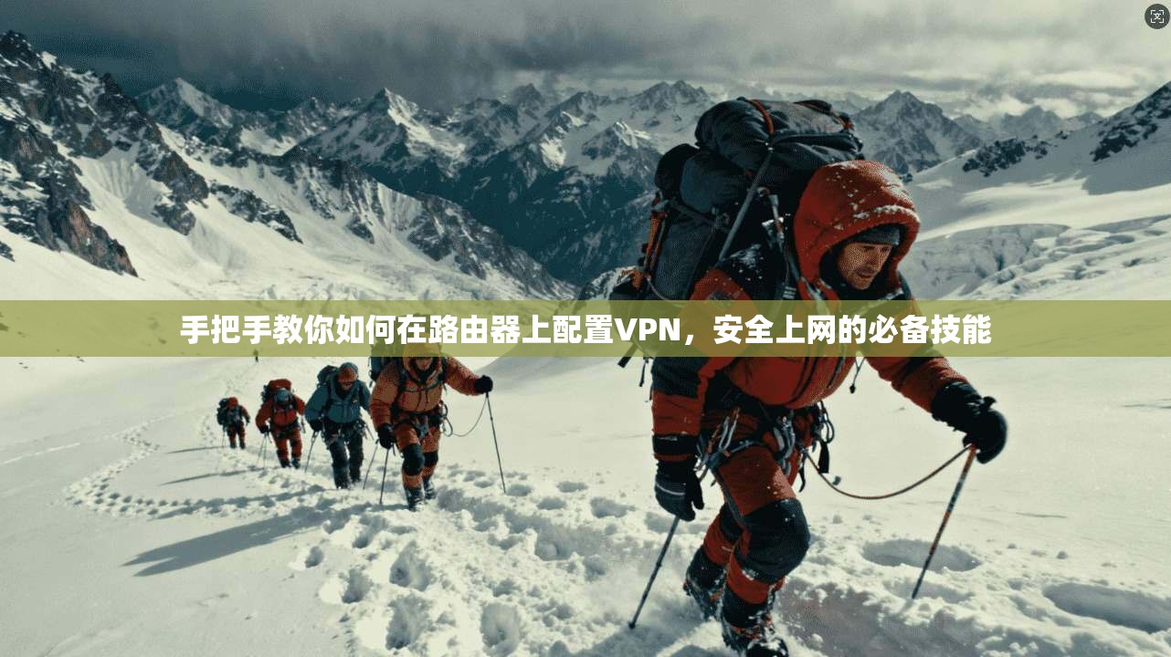 手把手教你如何在路由器上配置VPN，安全上网的必备技能