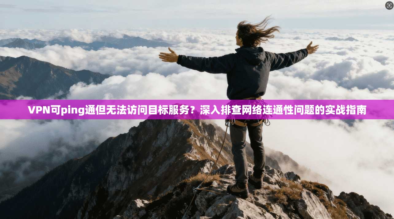 VPN可ping通但无法访问目标服务?深入排查网络连通性问题的实战指南