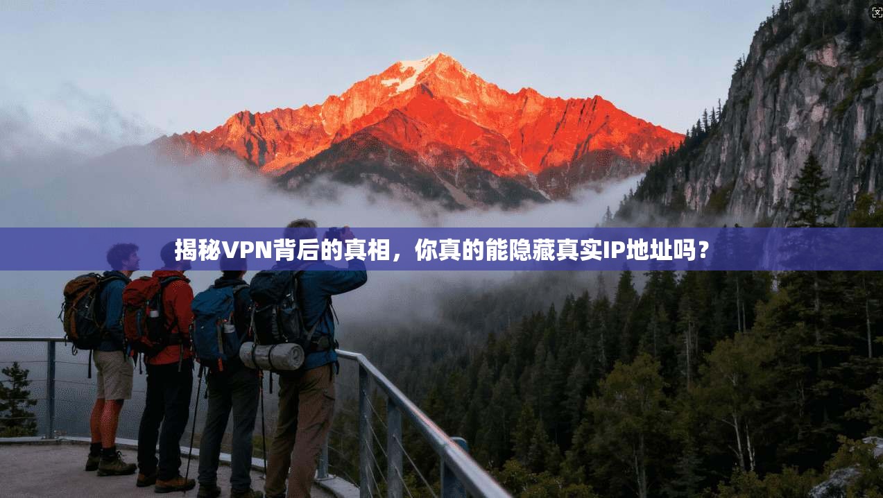 揭秘VPN背后的真相，你真的能隐藏真实IP地址吗？