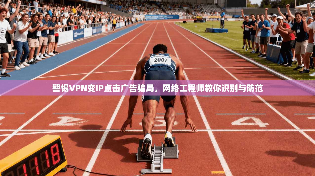 警惕VPN变IP点击广告骗局，网络工程师教你识别与防范
