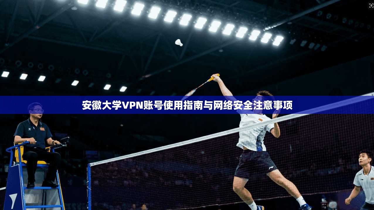 安徽大学VPN账号使用指南与网络安全注意事项