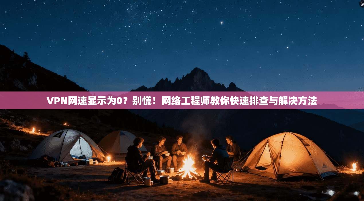 VPN网速显示为0？别慌！网络工程师教你快速排查与解决方法