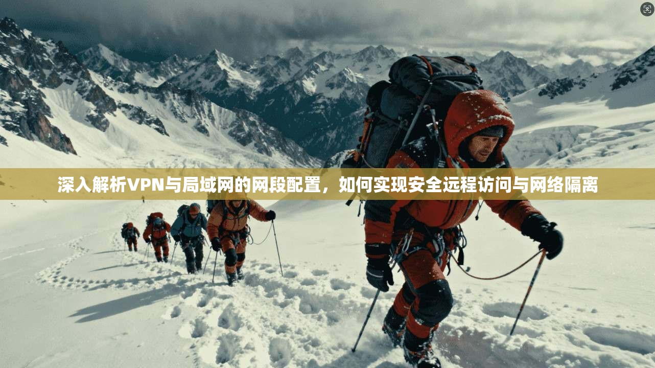 深入解析VPN与局域网的网段配置,如何实现安全远程访问与网络隔离