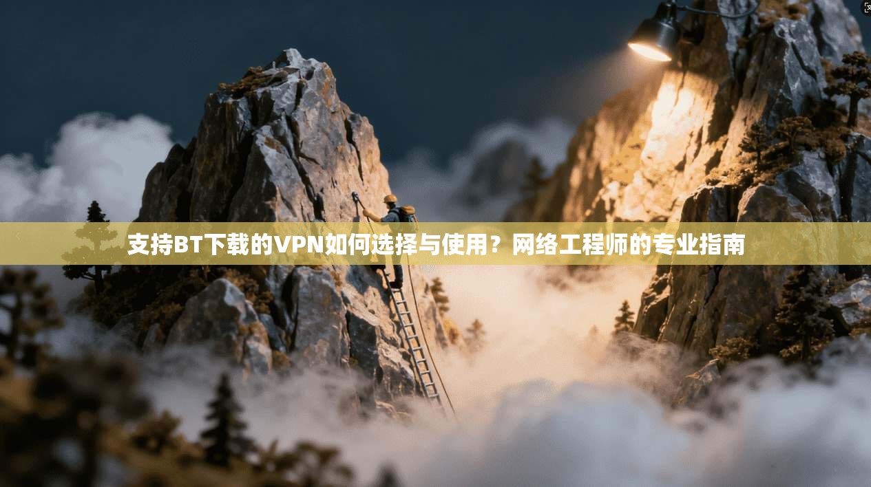 支持BT下载的VPN如何选择与使用？网络工程师的专业指南