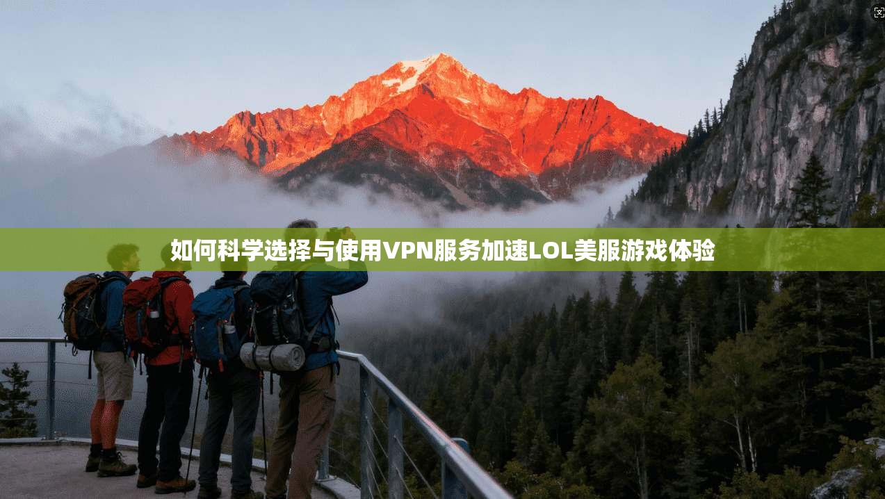 如何科学选择与使用VPN服务加速LOL美服游戏体验