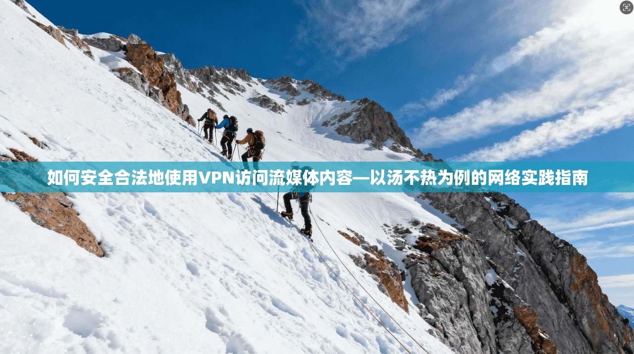 如何安全合法地使用VPN访问流媒体内容—以汤不热为例的网络实践指南