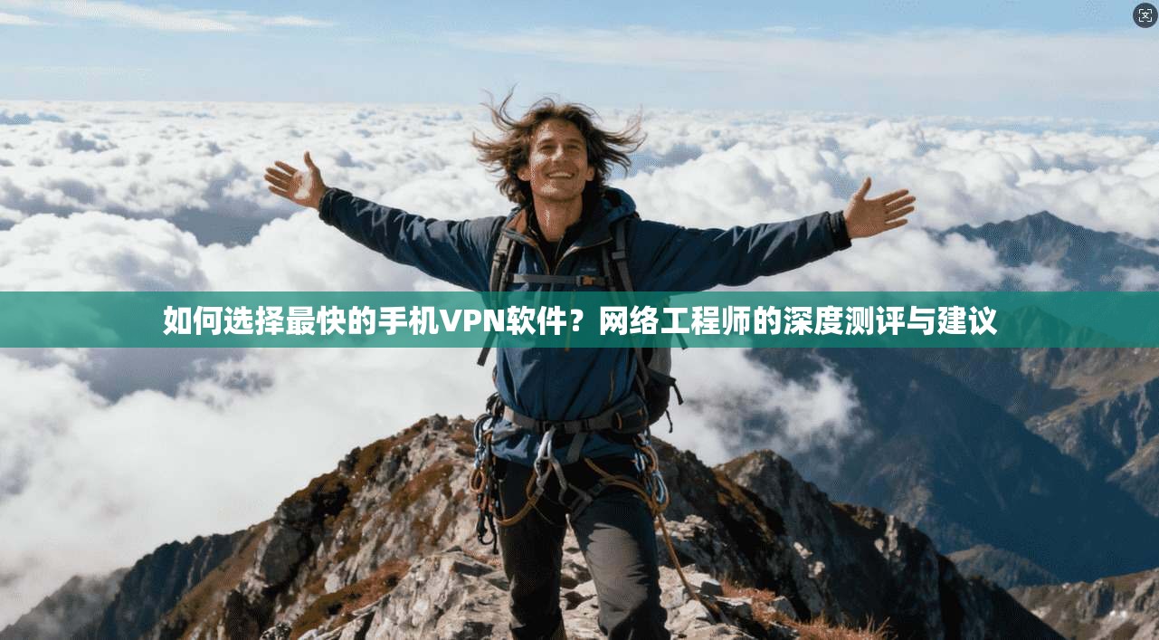 如何选择最快的手机VPN软件？网络工程师的深度测评与建议