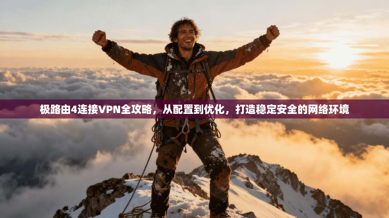 极路由4连接VPN全攻略，从配置到优化，打造稳定安全的网络环境