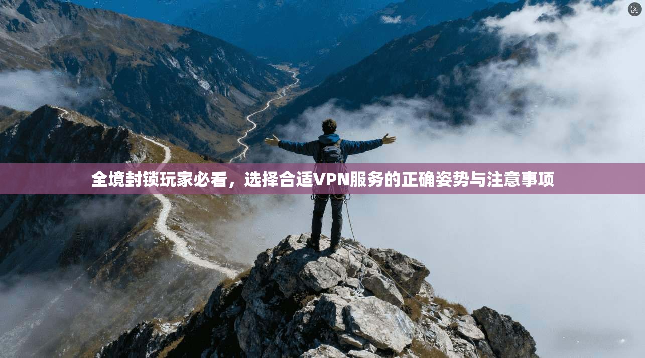 全境封锁玩家必看，选择合适VPN服务的正确姿势与注意事项