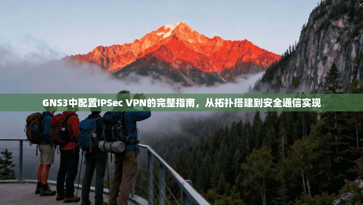 GNS3中配置IPSec VPN的完整指南，从拓扑搭建到安全通信实现