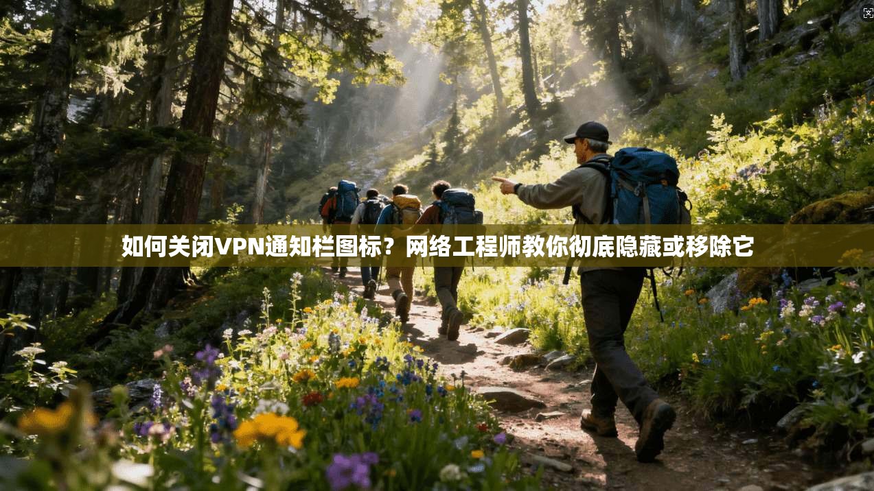 如何关闭VPN通知栏图标?网络工程师教你彻底隐藏或移除它