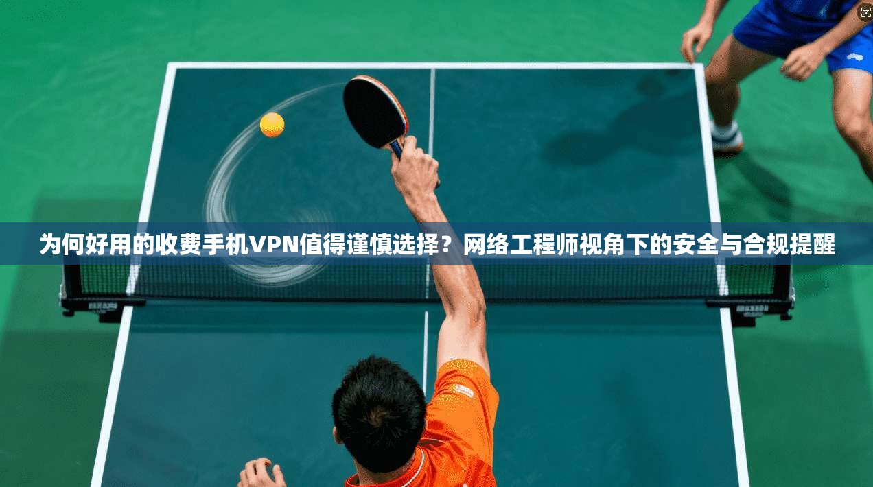 为何好用的收费手机VPN值得谨慎选择？网络工程师视角下的安全与合规提醒