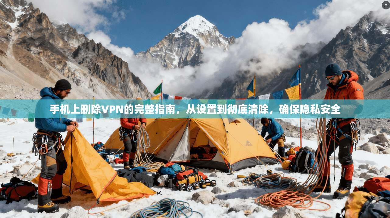 手机上删除VPN的完整指南,从设置到彻底清除,确保隐私安全