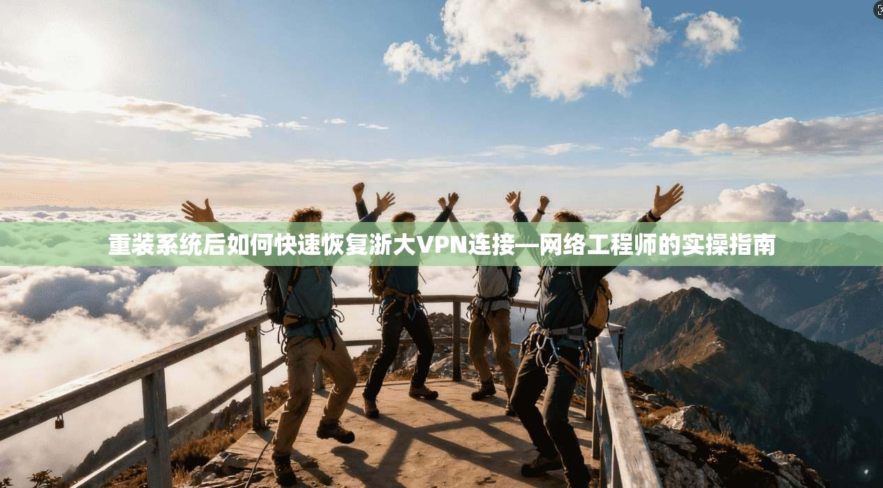 重装系统后如何快速恢复浙大VPN连接—网络工程师的实操指南