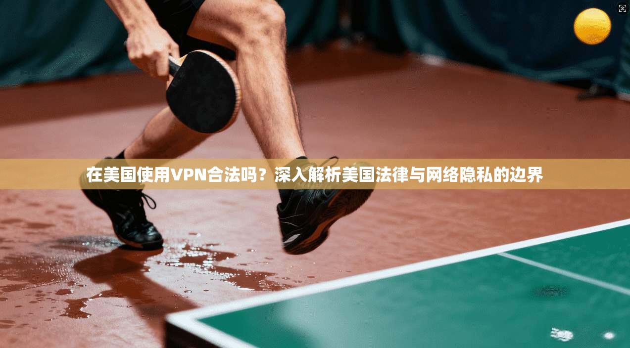 在美国使用VPN合法吗？深入解析美国法律与网络隐私的边界