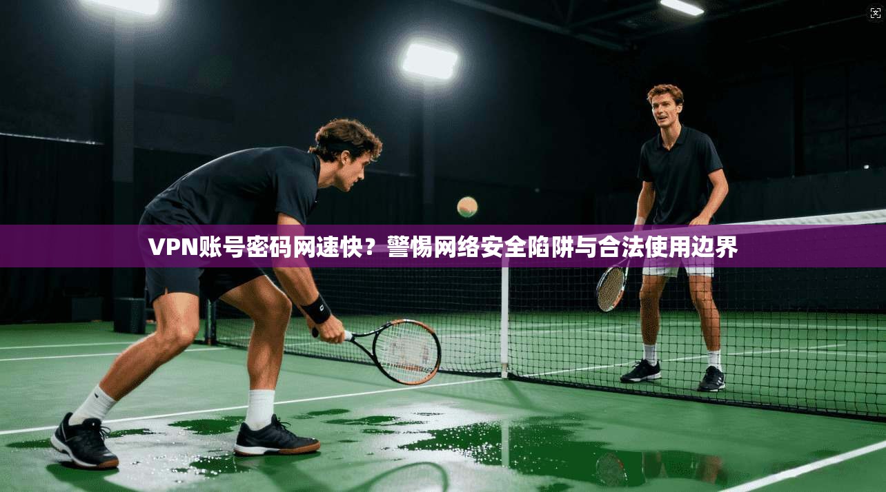 VPN账号密码网速快？警惕网络安全陷阱与合法使用边界